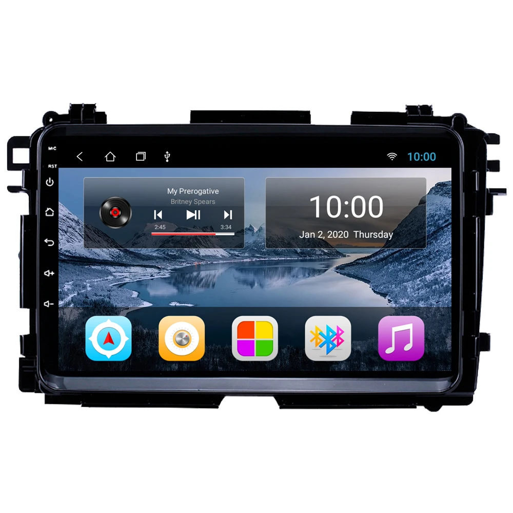 Для Honda Vezel HR-V HRV 2014 - 2017 Android 12 Quad Core Автомагнитола Стерео GPS навигация