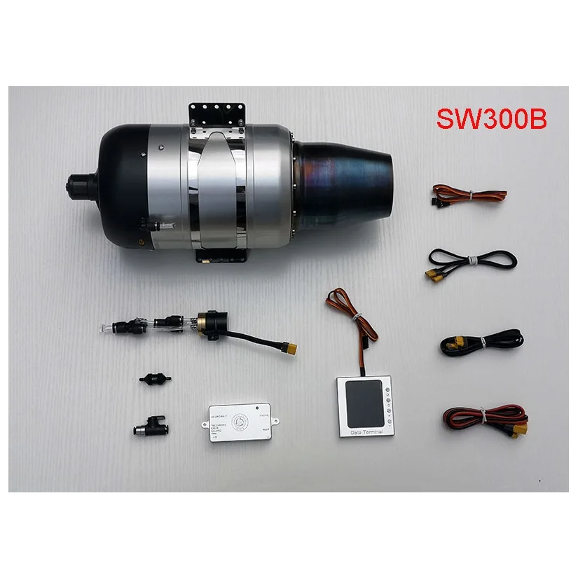 Бесщеточный турбинный двигатель Swiwin SW300B 30 кг | Игрушки и хобби