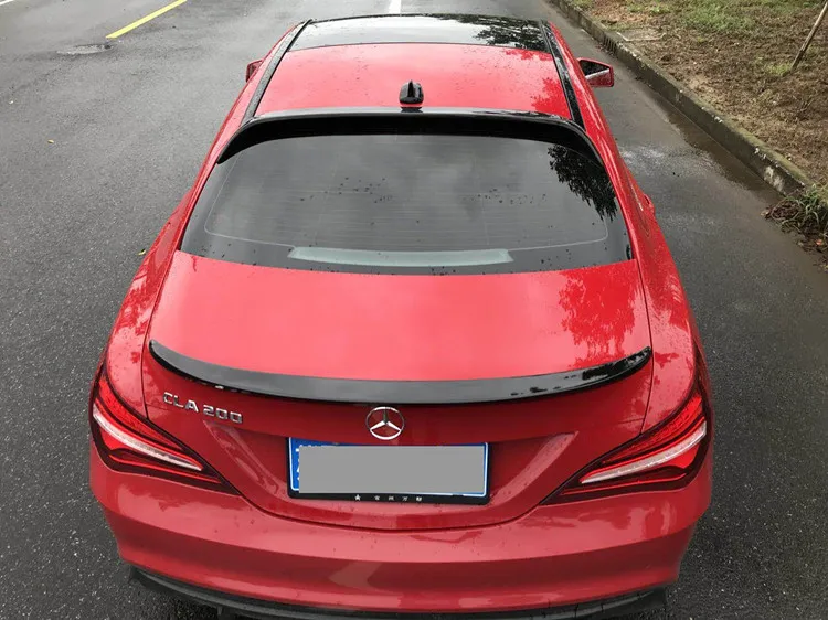 Спойлер на крышу W117 спойлер для Mercedes-Benz CLA CLA180 CLA200 2015-2018 из АБС-пластика автомобиля