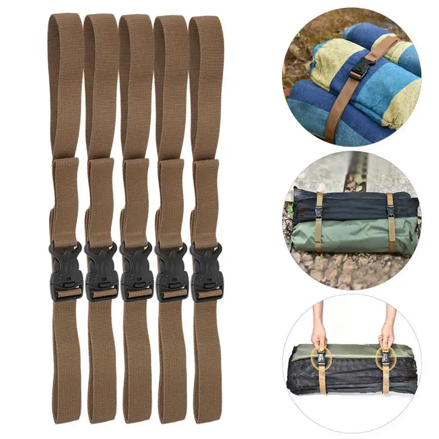 5 шт. ремешок для рюкзака сумки кемпинга|Уличные инструменты| |