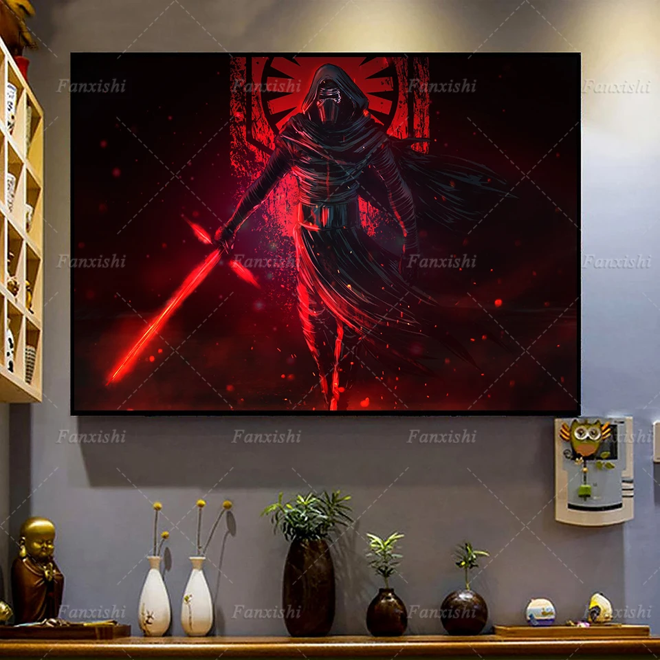 

Sci Fi Star Wars Movie Posters And Prints Living Room Decor Canvas Home Decor Painting Nordic Wall Art Pictures