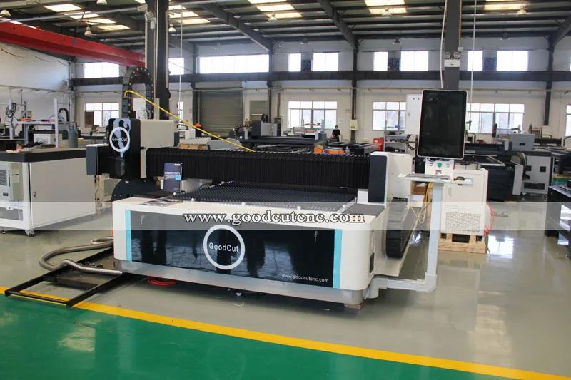 

High quality 1000w 1500w fiber laser cutting machine cnc with ipg laser source for sale