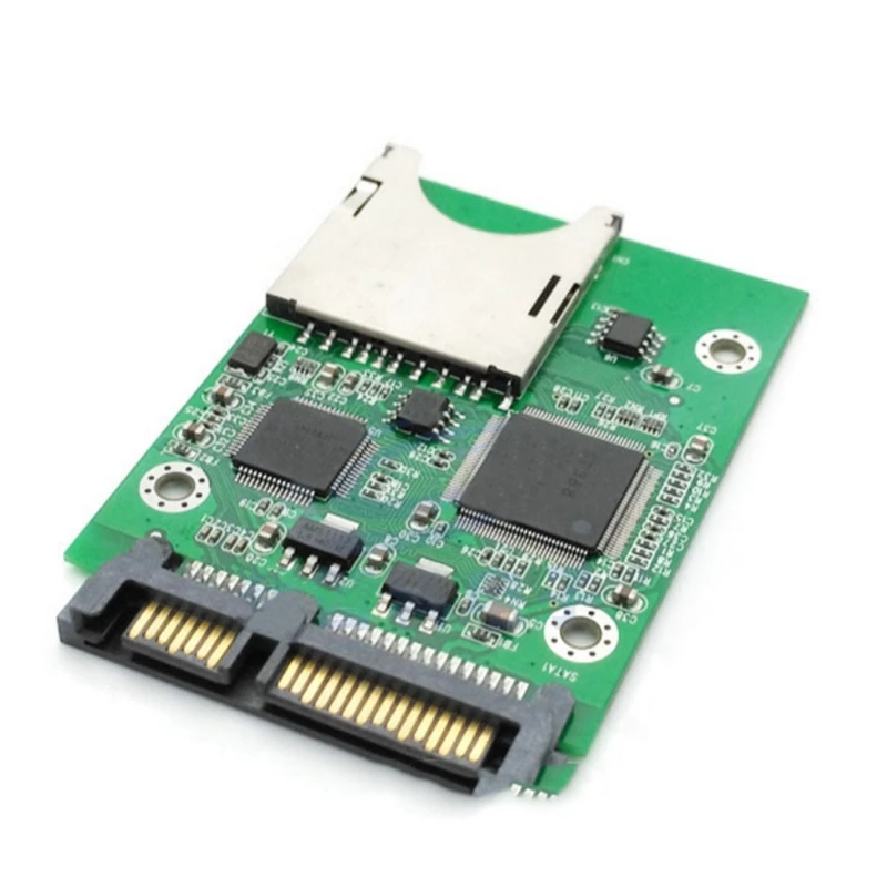 Простая установка SD SDHC Secure Digital MMC карта памяти до 7 + 15P серийный преобразователь ATA