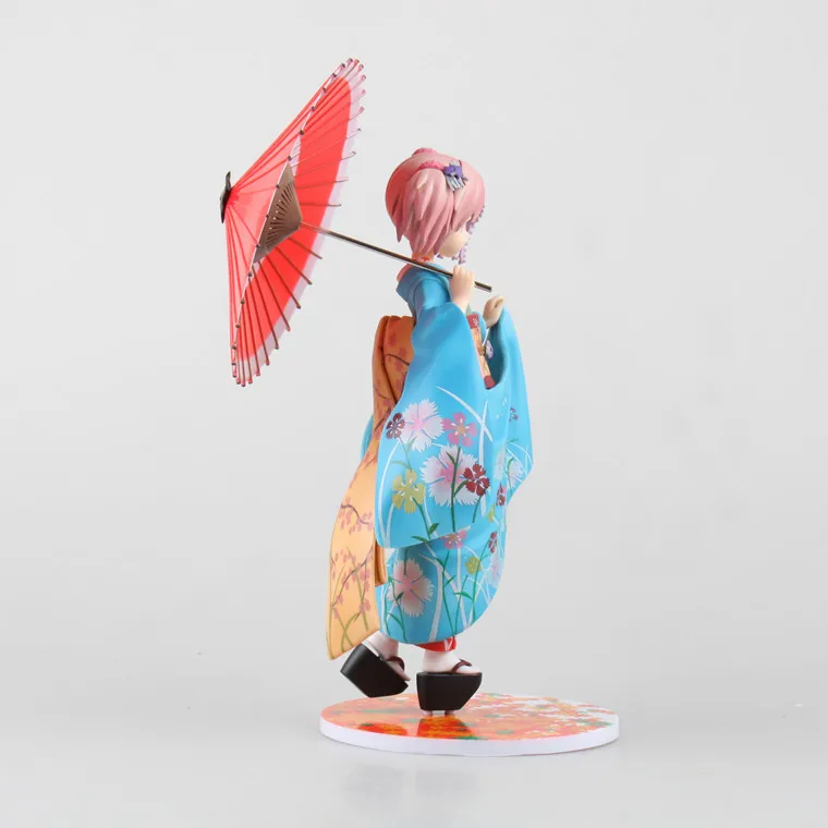 Японское аниме фигурка Puella Magi Madoka Magic Kaname Madoka кимоно Ver 22 см ПВХ 1/8 Масштаб Модель Коллекция Kawaii Девушка Кукла