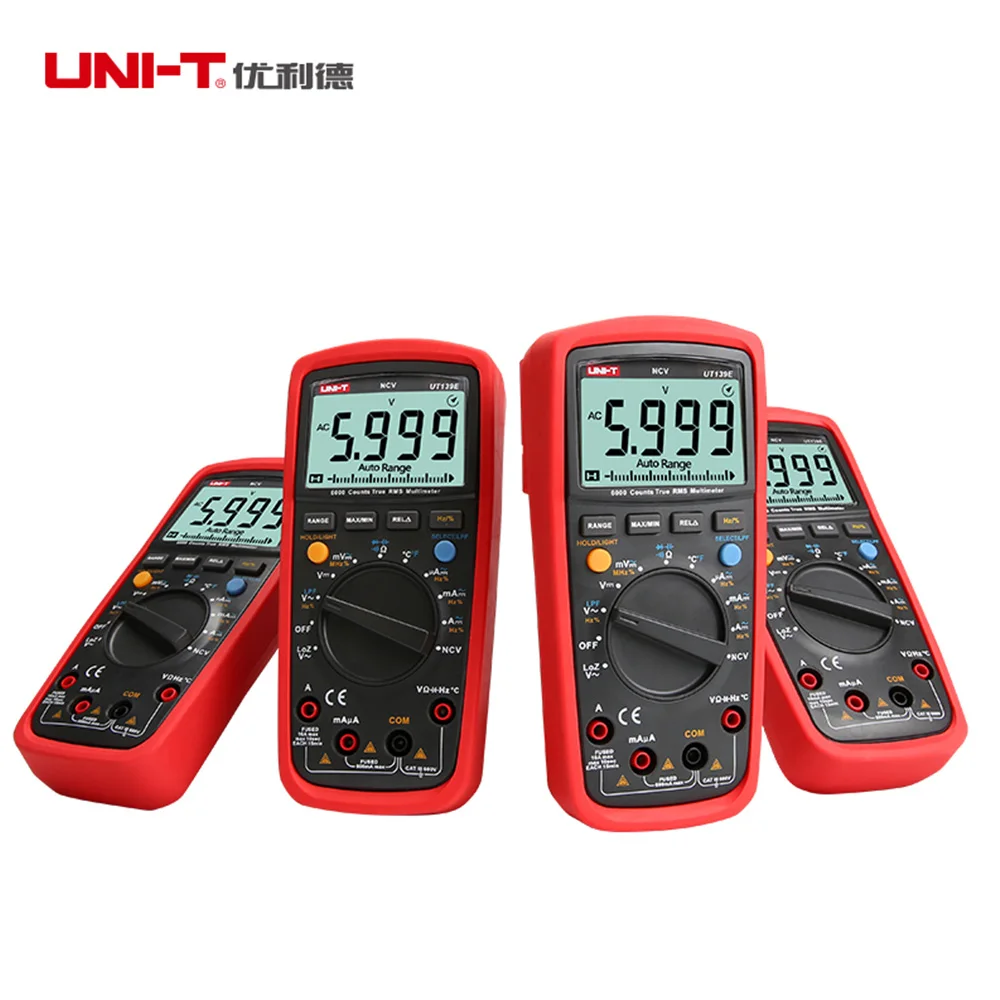 UNI-T UT139E True RMS мультиметр Авто/ручной 6000 отсчетов DMM LPF LoZ NCV тестер Новый |