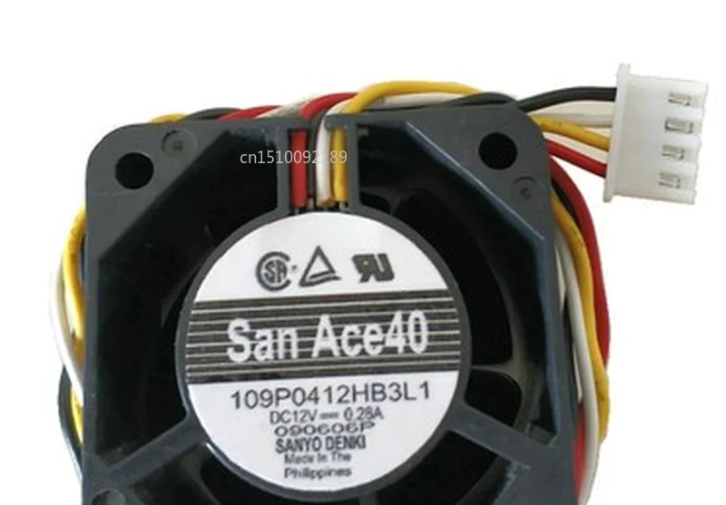 

Original For 4CM 109P0412HB3L1 4028 12V 0.28A Cooling Fan