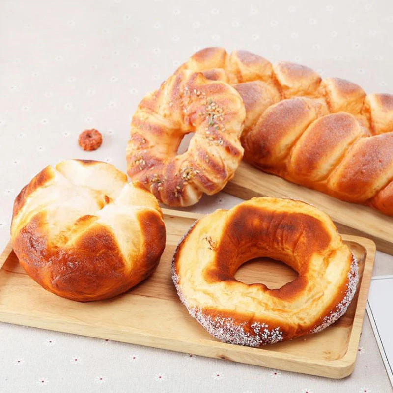 Декор мягкий хлеб искусственный поддельная еда Сжимаемый ПУ Имитация Модель