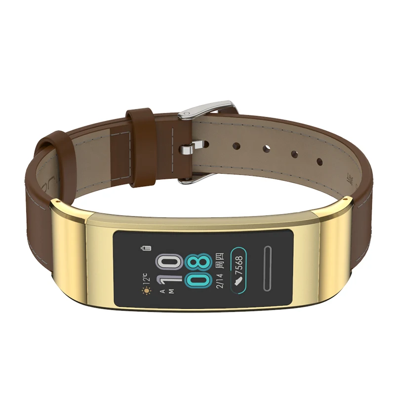 Mijobs для huawei Band 3 pro ремешок в ремне для наручных часов для huawei Band 3 кожаный браслет из нержавеющей стали смарт носимые аксессуары