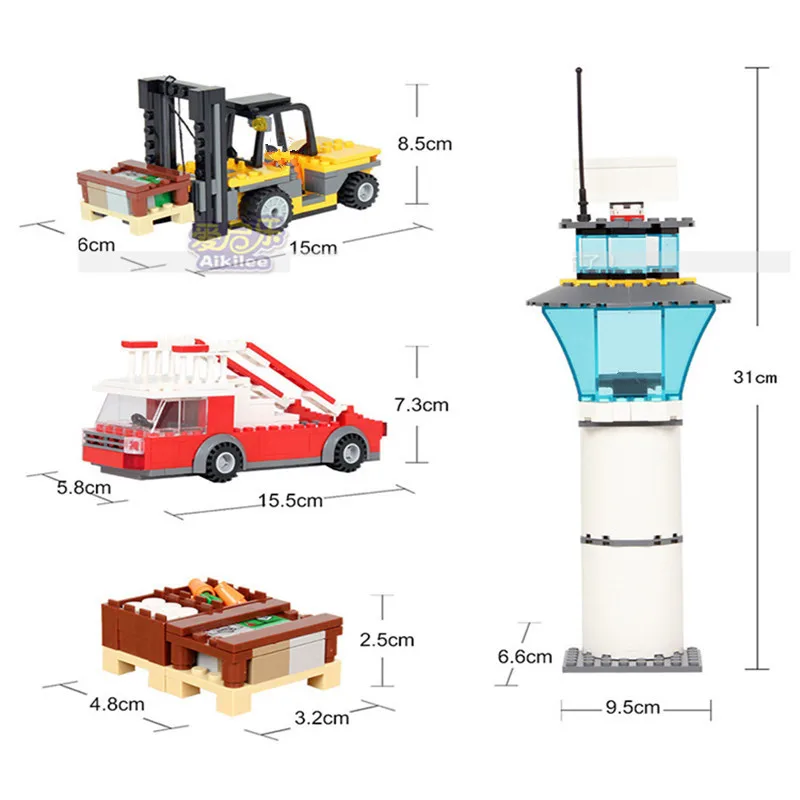 856Pcs City Large Passenger Plane Airplane Model Bricks Brinquedos Airbus Avion Building Blocks Educational Toys For Children | Игрушки и