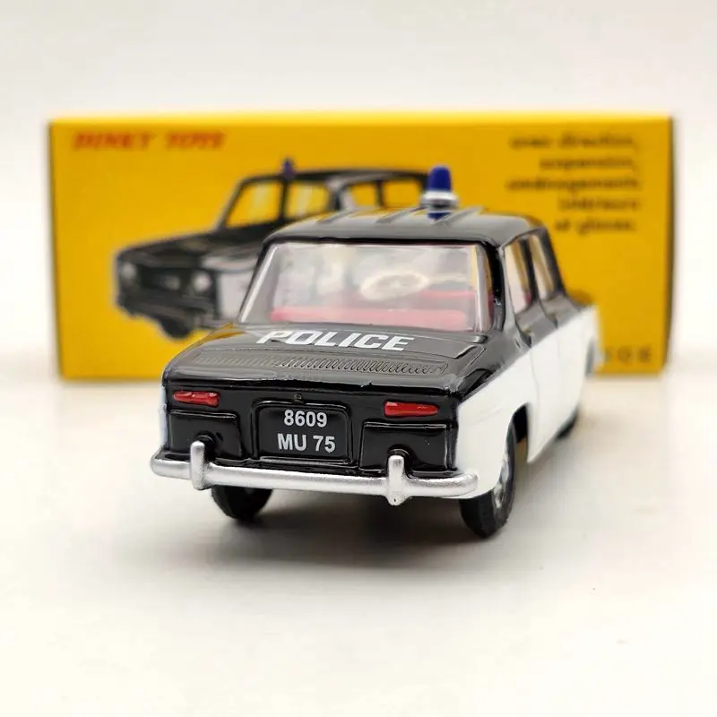 DeAgostini 1:43 Dinky игрушки 517P Renault R8 полиция литые модели автомобилей|Наземный