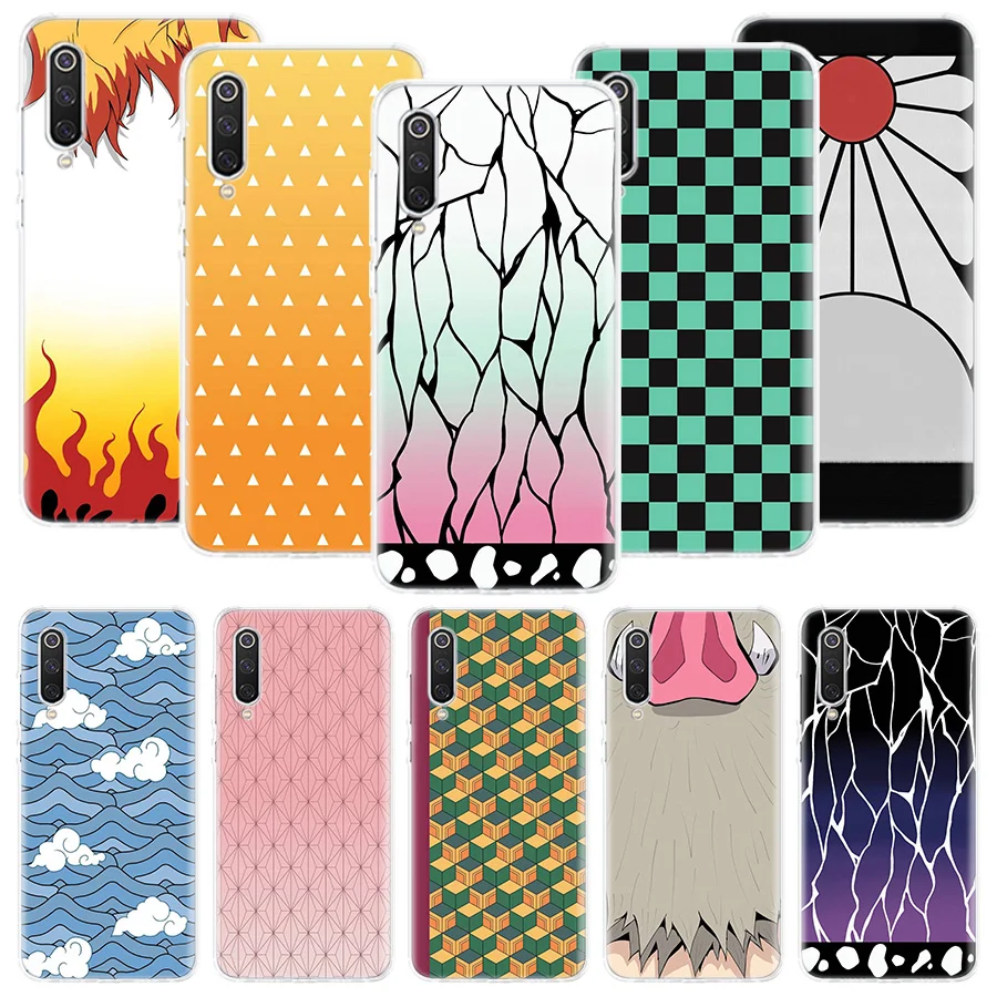 

Demon Slayer Fashion Style Phone Case For Xiaomi Redmi Note 10 9 8 11 Pro 11T 11S 10S 9S 9A 9C 9T 8T 8A 7 7A 5 Art Pattern Cover