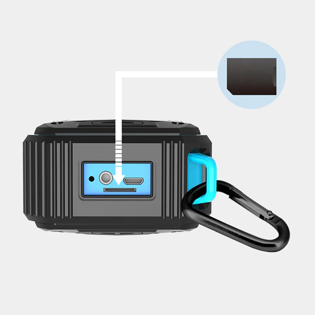 S618 TF открытый стерео Альпинизм спорт FM радио Bluetooth динамик Водонепроницаемый
