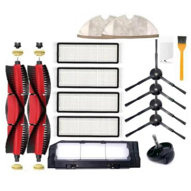 

Main Brush Side Brush Filter for Spare Parts of Xiaomi Roborock S5 Max S6 S6 MaxV Vacuum Sweeper