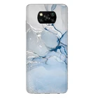 Мраморный узор 3 м пленки для POCO X3 NFC чехол Наклейка Обложка пленка для Xiaomi Poco X3 Pro Защитная крышка устойчивая к царапинам прочная наклейка
