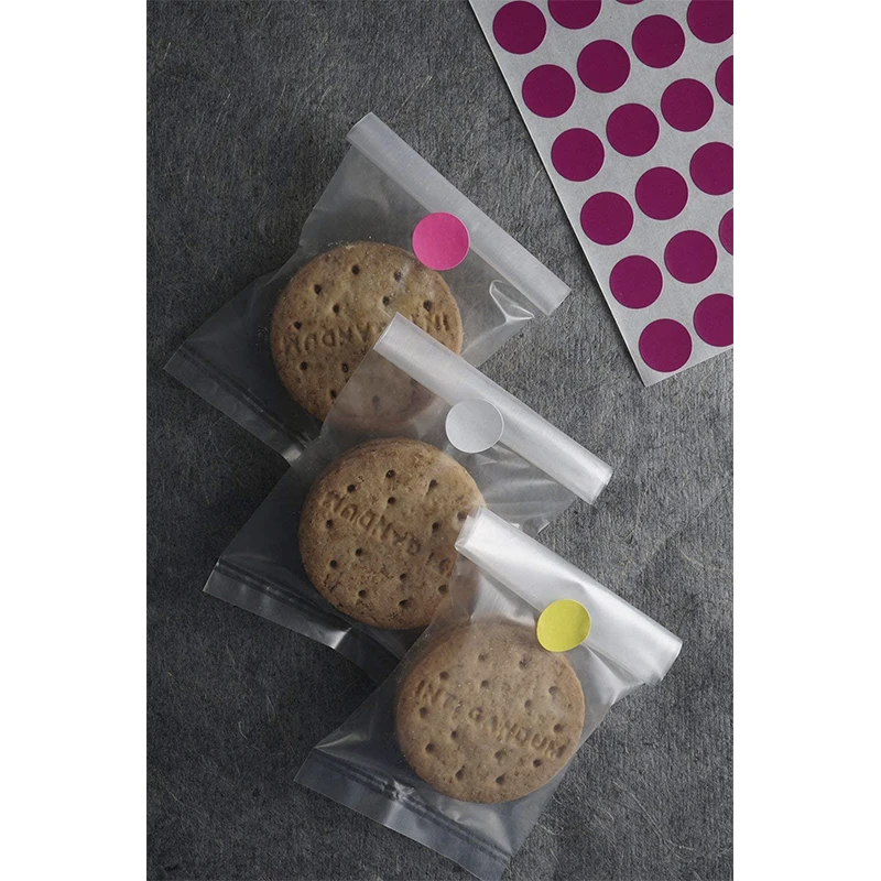 1000 шт. самоклеющиеся записи в белый горошек Стикеры этикетка для Мейсон банки