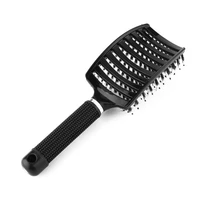 2021 women hair scalp massage comb bristle nylon hairbrush wet curly detangle hair brush for salon hairdressing styling tools