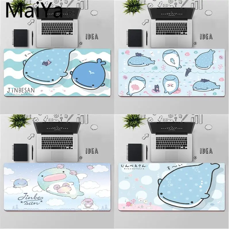 

Maiya Top Quality Cute Jinbesan Comfort Mouse Mat Gaming Mousepad Free Shipping Large Mouse Pad Keyboards Mat