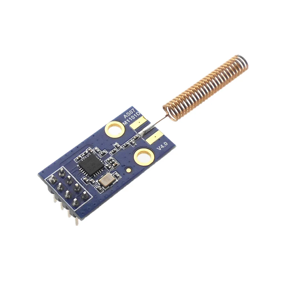 AS07-M1101D-TH CC1100 / CC1101 433 МГц беспроводной модуль передачи данных 10 мВт 0 7 км SPI |