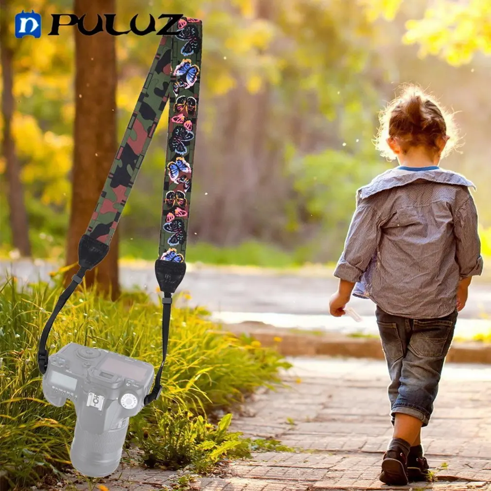 PULUZ винтажный этнический стиль с цветочным принтом противоскользящая камера