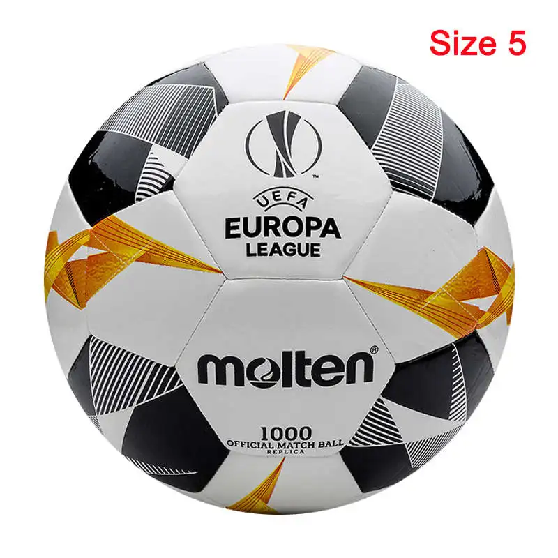 Molten Soccer Ball Official Series 1000 Size 4 Size 5 Football Ball Professional Match Sports Training League Balls futbol - Цвет: F5U1000-G9 Size 5