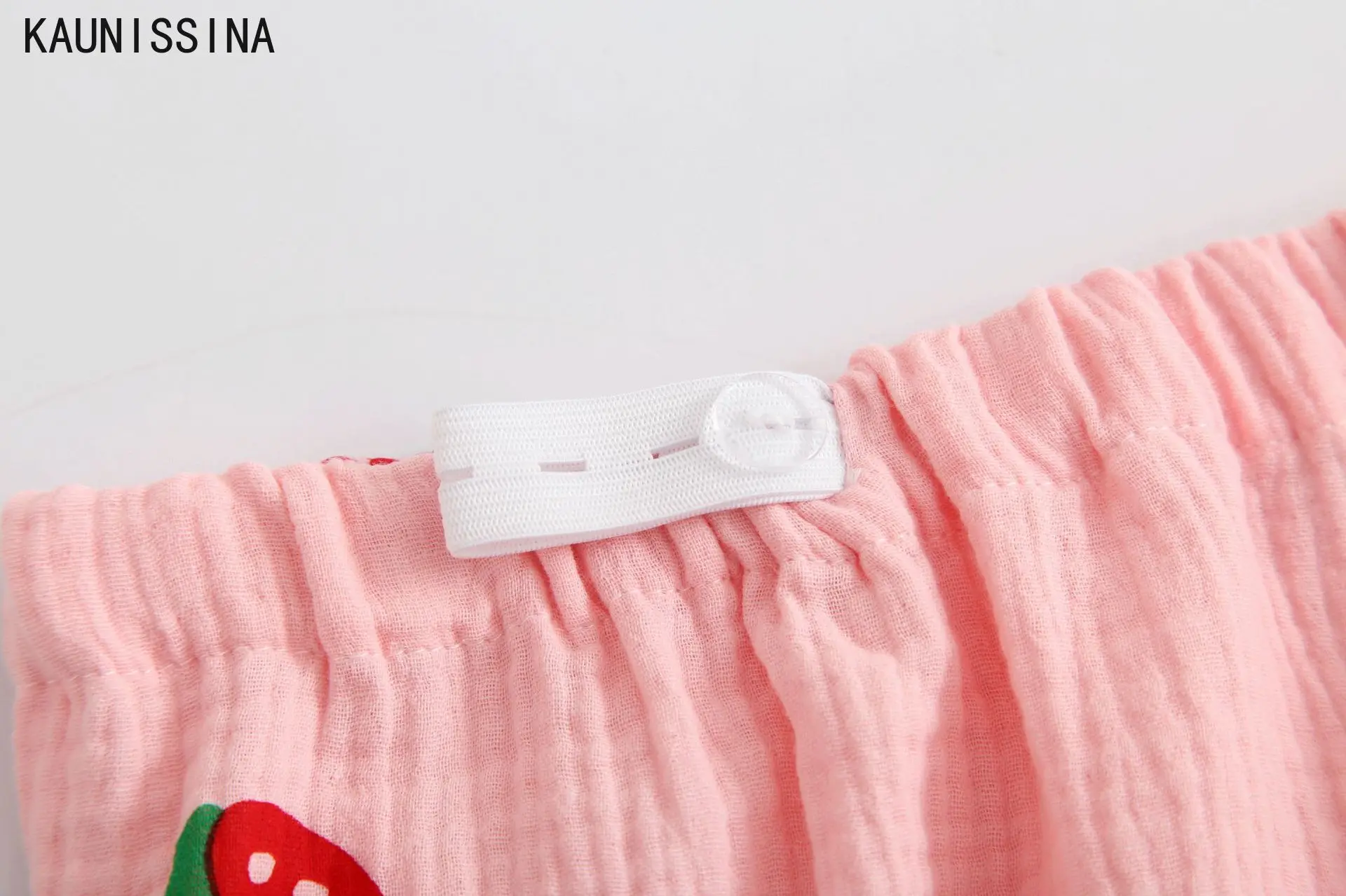 

Women Pajama Set Sleepwear Gauze Cotton Strawberry Print Maternity Pajamas Set Spring Summer Breastfeeding Pajamas Homewear