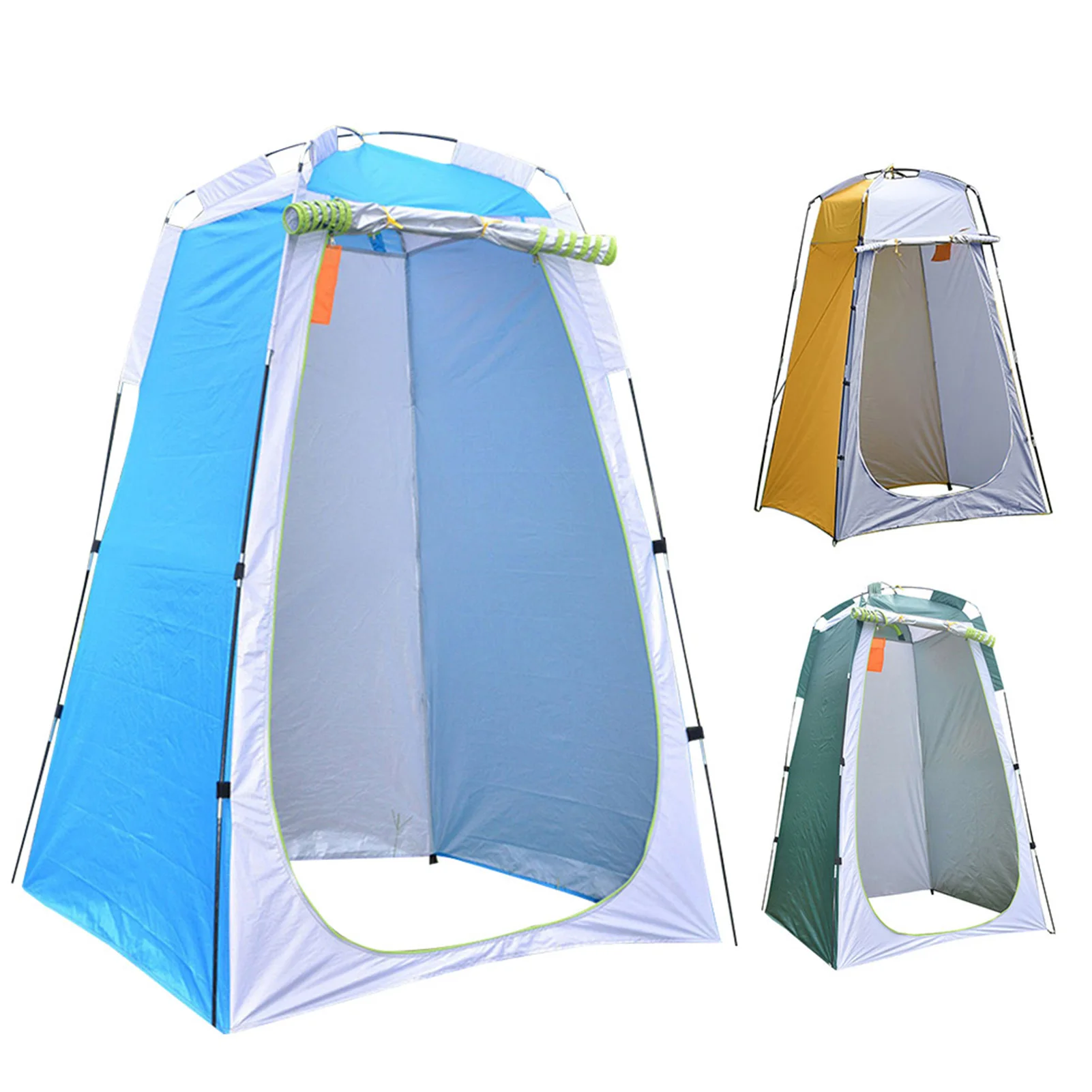 

Bathing Tent Camping Outdoor Ultra Light Portable Pop-Up Privacy Tent Camping Shower Tent Nylon Waterproof(1-2Person)