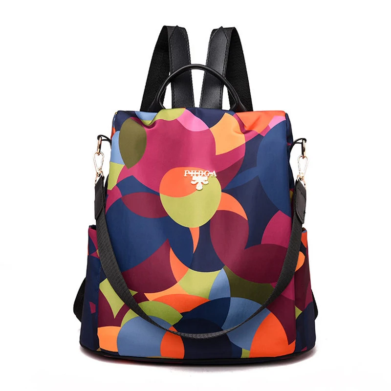

2020 Популярные Рюкзаки с панельным дизайном, модные школьные сумки для девочек-подростков, нейлоновый высококачественный Женский рюкзак че...