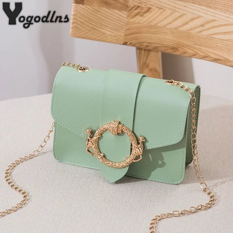 Новые женские сумки через плечо маленькие на с замком дизайнерский кошелек