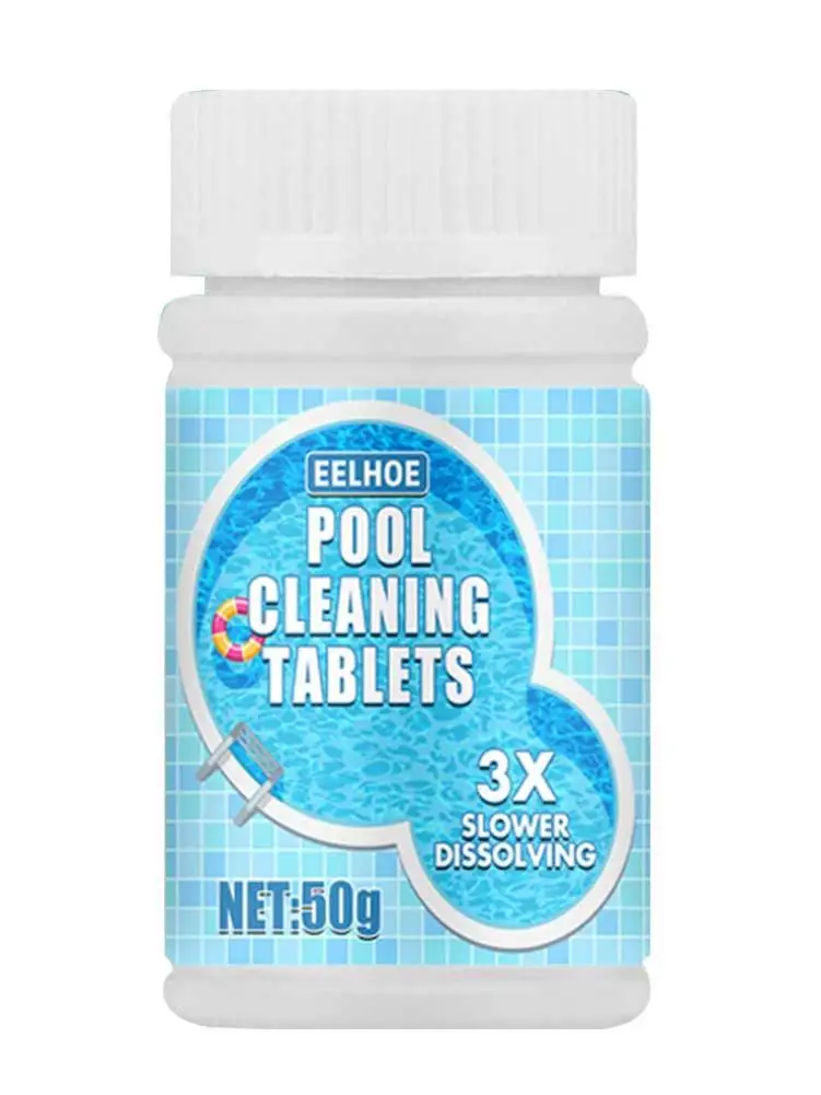 

Таблетки для очистки бассейна 100, таблетки для дезинфекции, таблетки с хлором, мгновенная шипучая очистка воды