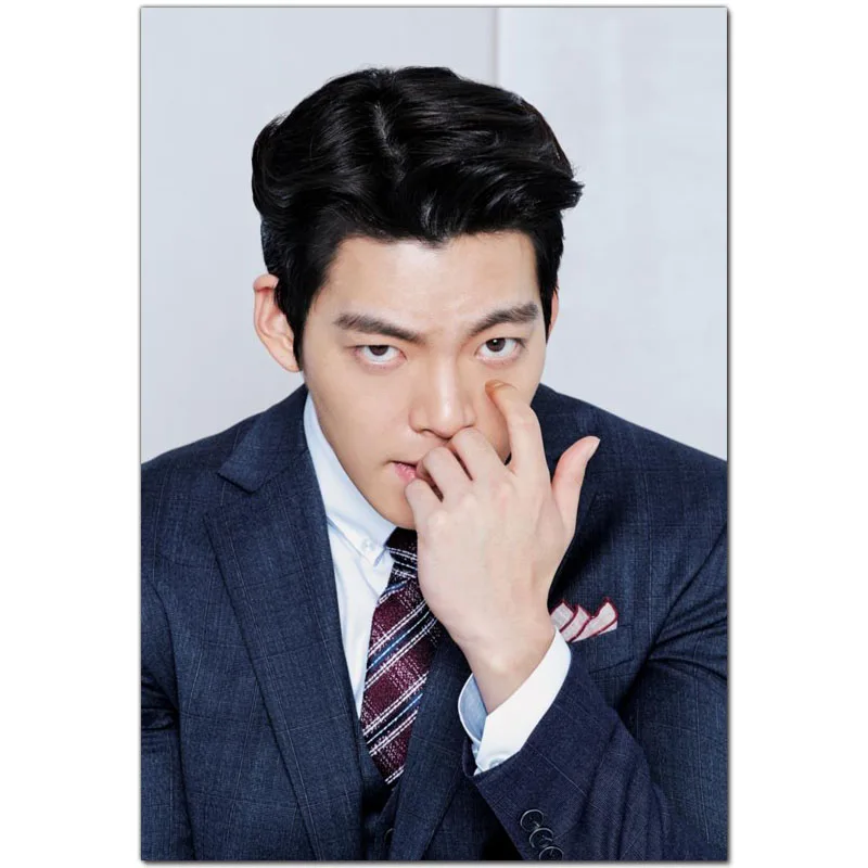 Персонализированные плакаты с актером Ким Ву Бин художественный шелковый постер