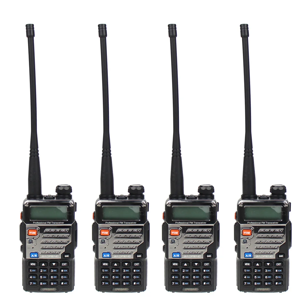 4 шт. Двухдиапазонная Портативная радиостанция BAOFENG|Рации| |