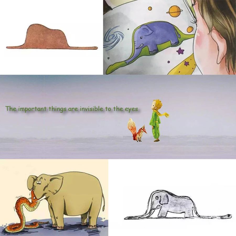 Модное ожерелье Маленького принца для женщин Le Petit Prince колье сказочное детское из