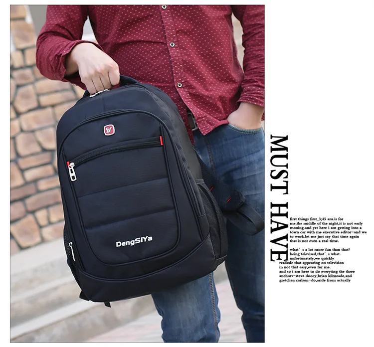 Manufacturer new casual shoulder bag male business computer bag outdoor sports travel backpack Oxford cloth