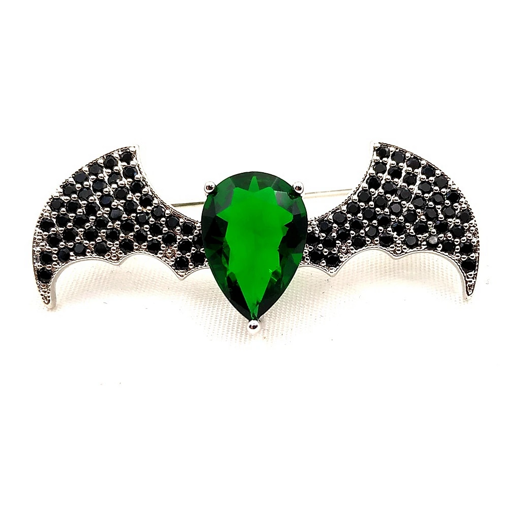 Шикарный простой дизайн Обувь черного цвета с крылышками Цвет зеленый