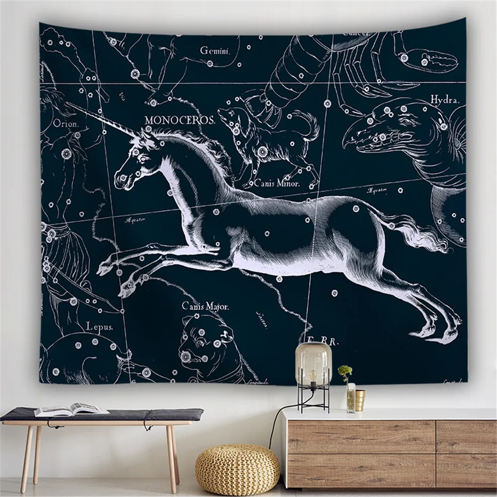 

Tapestry Wall Hanging Tribal Animal Sheets Wolf Tiger Horse Tapestry Home Decor Beach Mat
