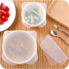Многоразовая силиконовая Упаковка для крышек, эластичная крышка для сохранения пищевых продуктов, бытовые кухонные принадлежности