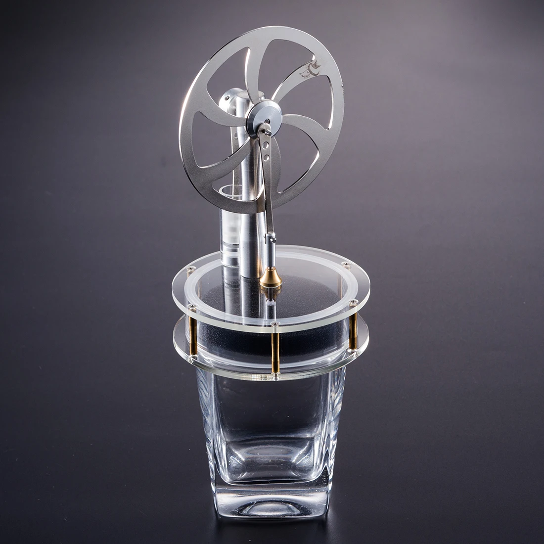 Высококачественный DIY металлический низкотемпературный двигатель модель стебля