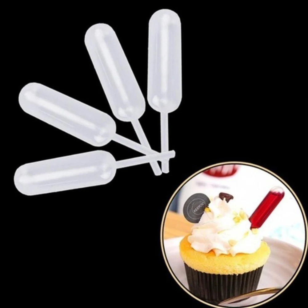 50 шт. одноразовые пипетки 4 мл в форме сердца |