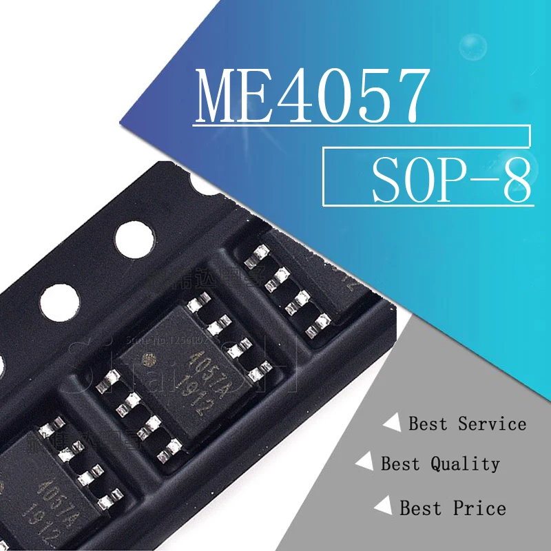 10 шт./лот линейное зарядное устройство ME4057 ME4057A SOP8 4 2 V с литиево-ионным