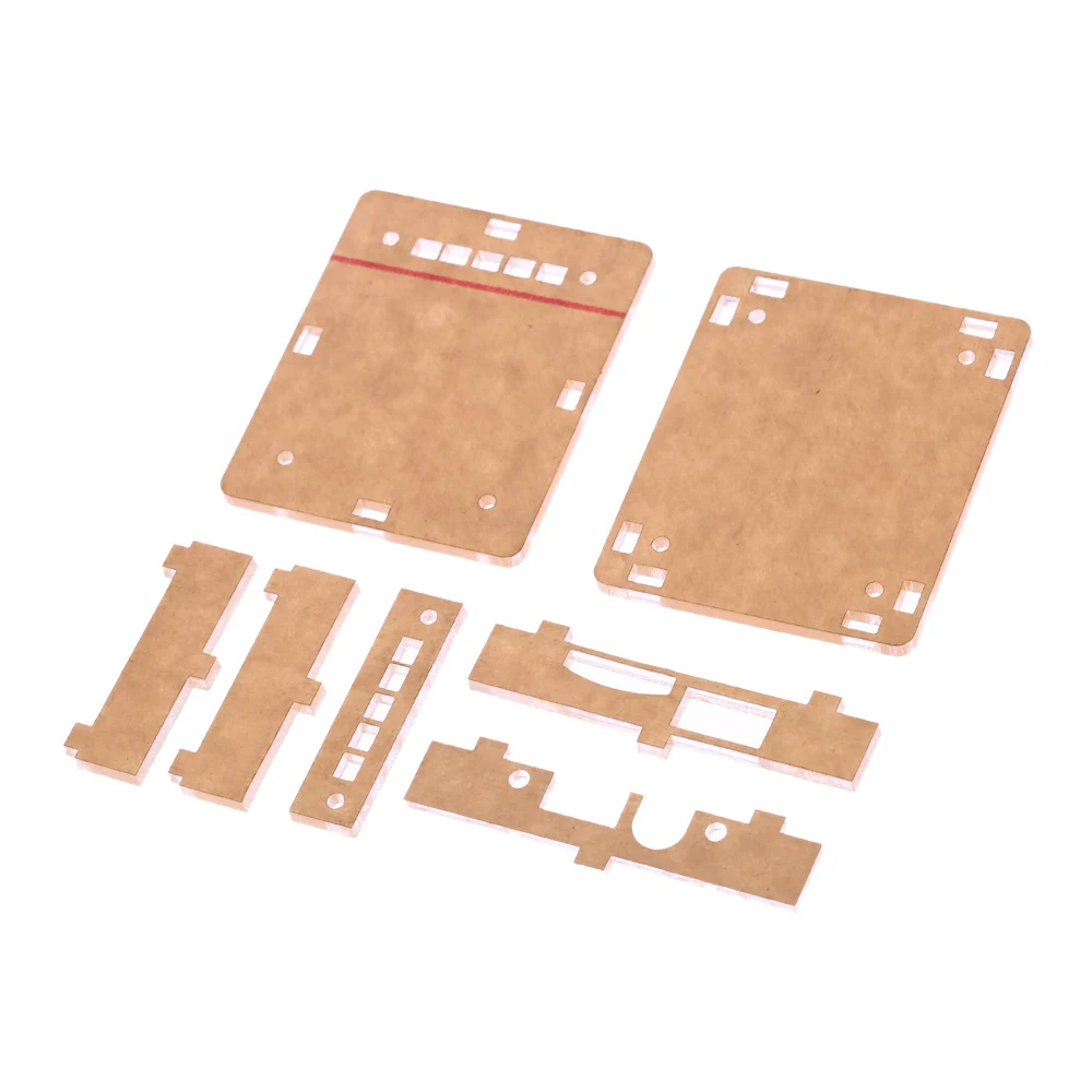 Акриловый DIY чехол корпус беспроводной стерео музыкальный модуль для USB DC 5V Bluetoo 2 1