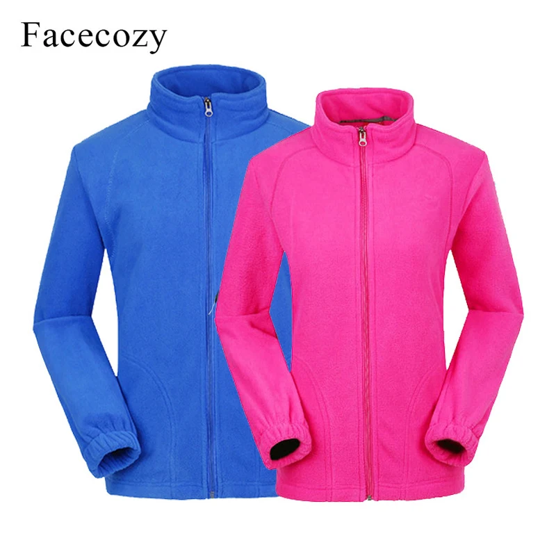 Флисовая Куртка Facecozy для мужчин и женщин теплая зимняя спортивная куртка походов
