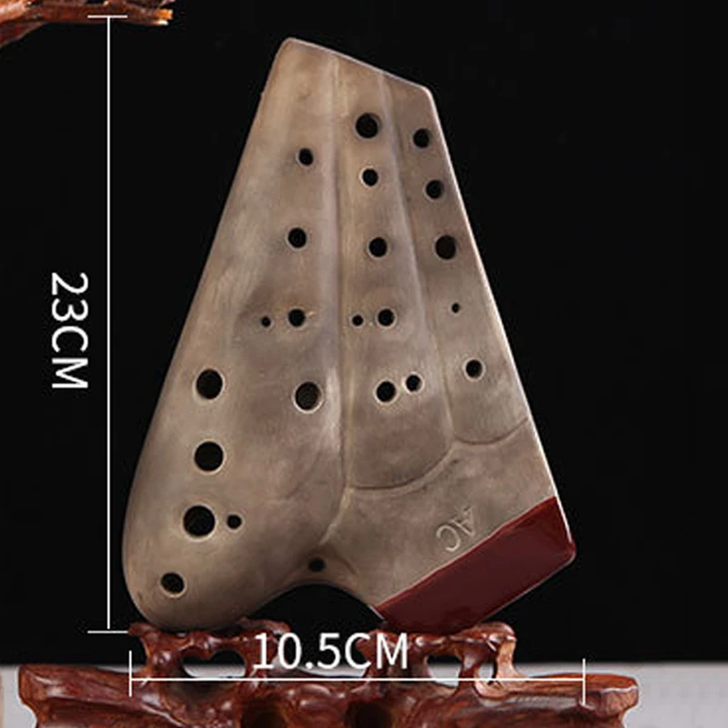 3 трубки среднего класса C винтажный Тип окарина мульти трубка звук тон играть для