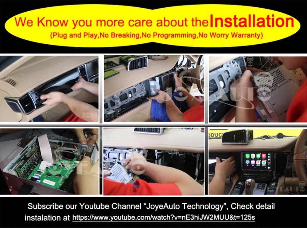 Joyeauto OEM беспроводной Apple CarPlay для Porsche PCM 3,1 Android Авто Cayenne Macan Cayman Panamera Boxster 718 991 911 автомобильный игровой