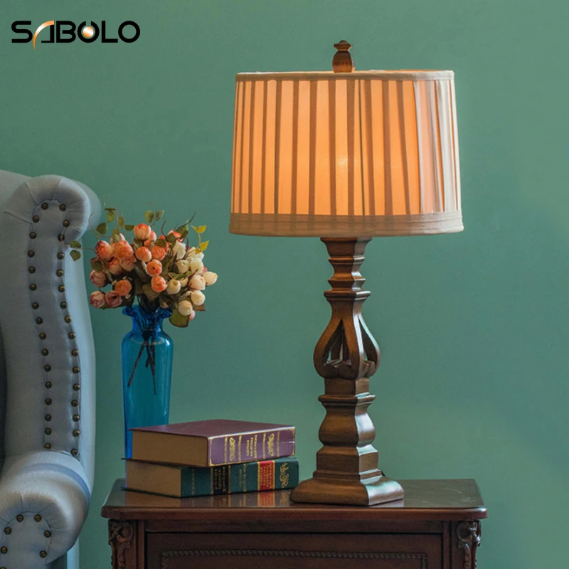 Прикроватная лампа в американском стиле промышленный Настольный светильник для