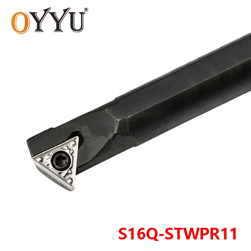 

OYYU 16mm S16Q-STWPR11 Boring Bar Turning Tool Shank STWPR use Carbide Inserts ... Internal Lathe Tools Cutting Holder