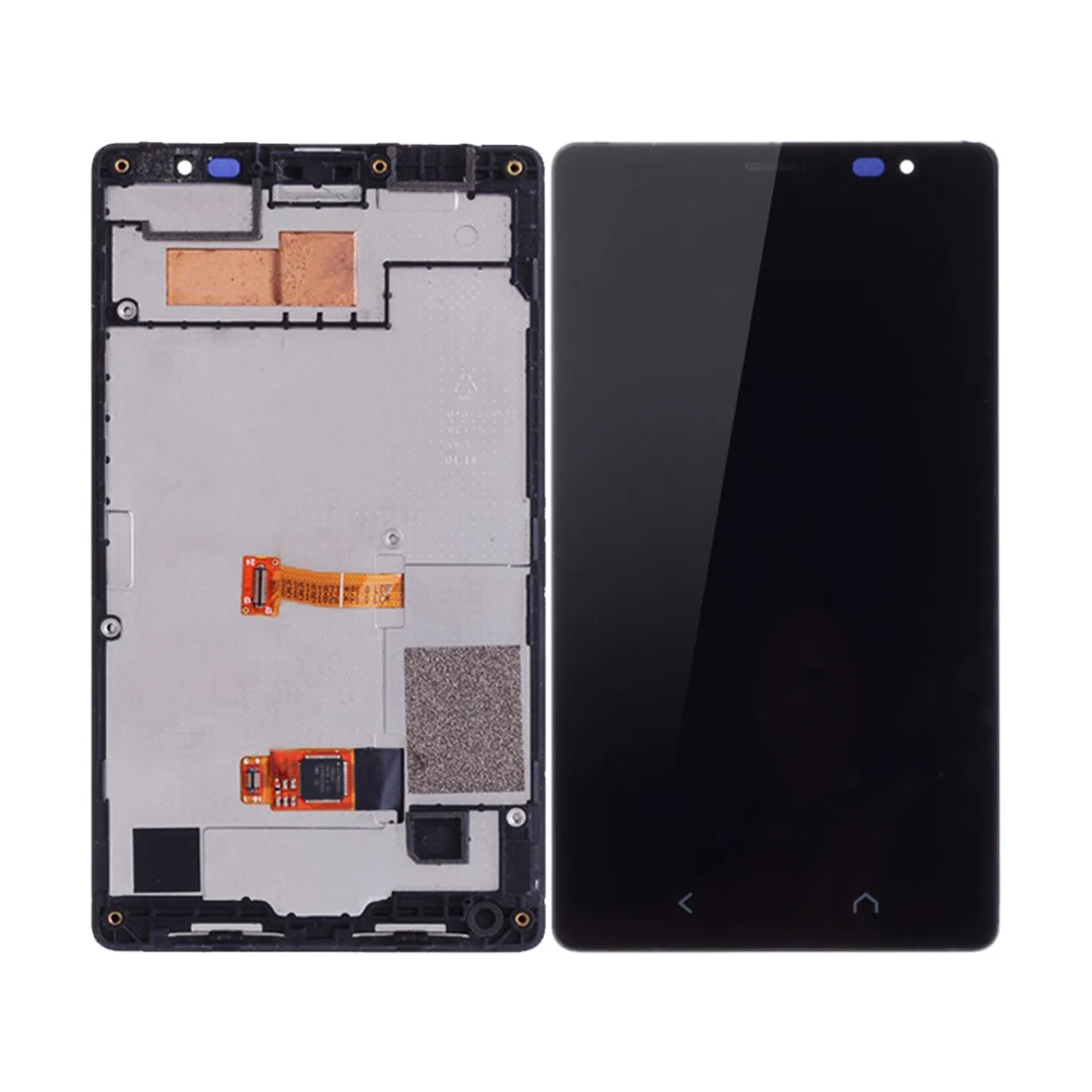 

4.3ORIGINAL For NOKIA X2 LCD Touch Screen Digitizer Assembly For Nokia X2 Display with Frame Replacement X2 Dual RM-1014 RM1013