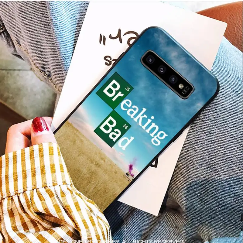 

Heisenberg Black Soft Phone Cases For Samsung S9 10 20 Plus Note 9 10 10plus 20 Ultra A20 21s J7 Plus 8