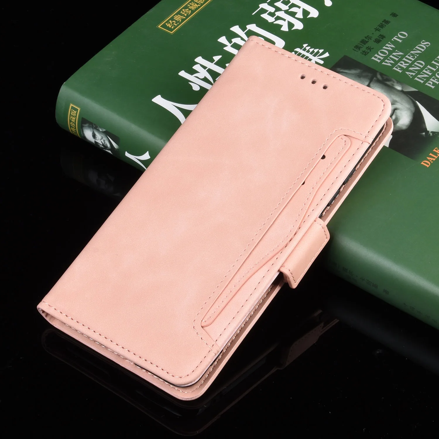 Для LG G8S чехол thinq 6 21 дюймов Премиум кожаный бумажник флип мульти-слот для карт |