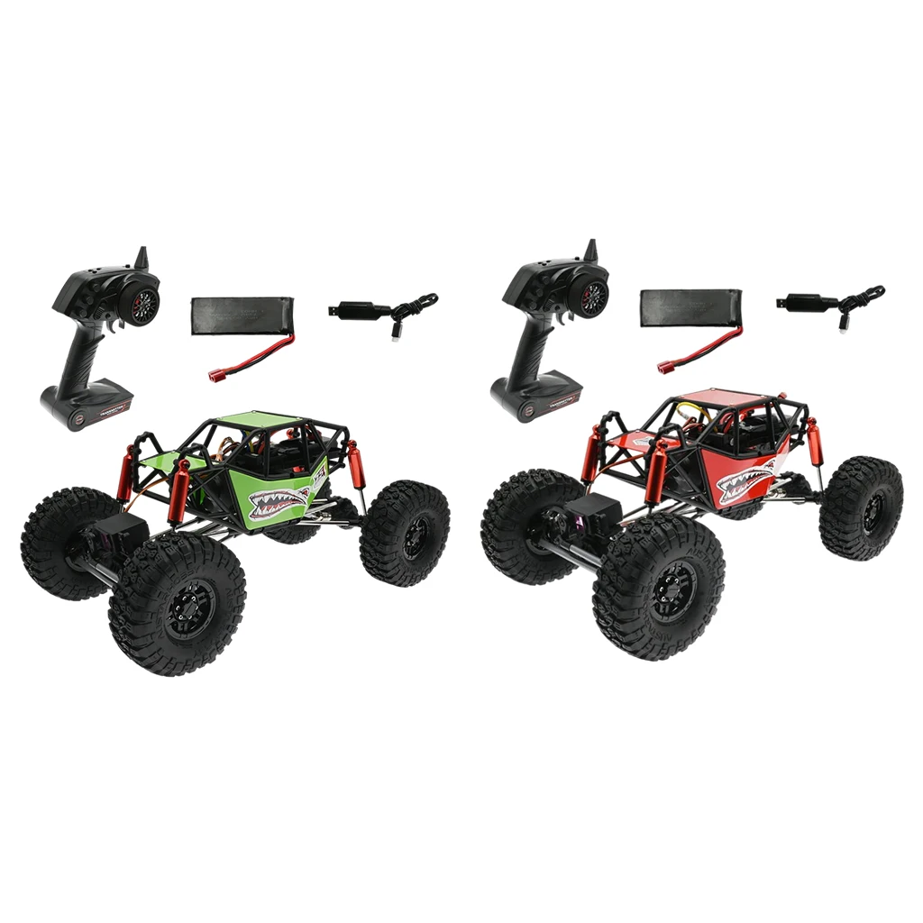 

2.4G 35km/h 310mm Wheelbase Rock Buggy 1/10 Racing RC Car Crawler Truck Vehicle Toy for Axial SCX10 90046 TRX4