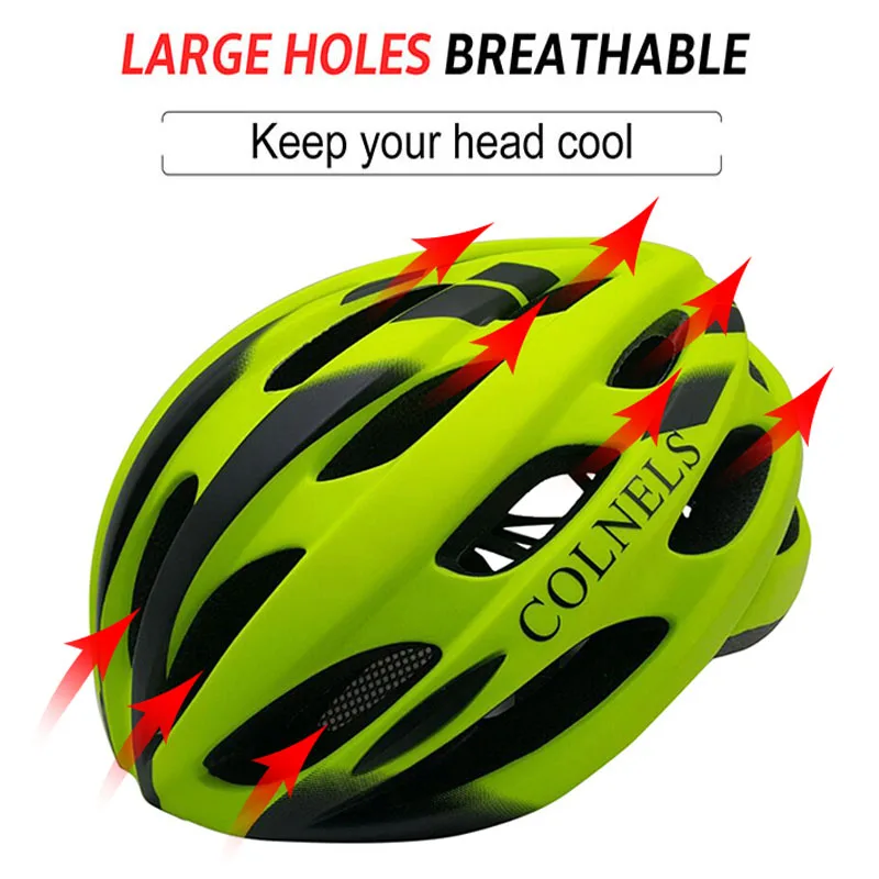 

Men bicycle helmet capacete ciclismo Speed Race Triathlon Cycling Helmet with light Road MTB Bike Helmet Time trial aero helmet